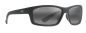 Preview: Maui Jim Kanaio Coast matte soft black with white and Blue
