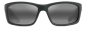 Preview: Maui Jim Kanaio Coast matte soft black with white and Blue