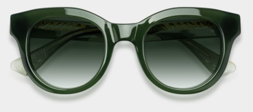 Sonnenbrille Einstoffen Geräuschemacher Green