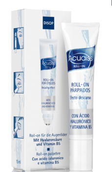 Acuaiss Roll-on für Augenlider mit Hyaluronsäure und Vitamin B5