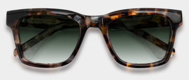 Sonnenbrille Einstoffen Testpilot Havanna Shell