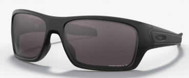Sonnenbrille Oakley Turbine Prizm Grey Polarized,  Matte Black
