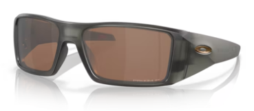 Sonnenbrille Oakley Heliostat Prizm tungsten polarized, Matte grey smoke