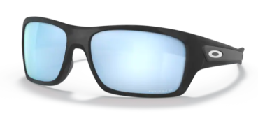 Sonnenbrille Oakley TURBINE Prizm deep water polarized, Matt schwarz camouflage