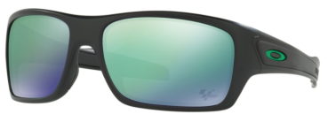 Sonnenbrille Oakley TURBINE Prizm Jade polarized, matt black
