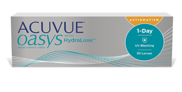 Acuvue Oasys 1-Day for Astigmatism with HydraLuxe