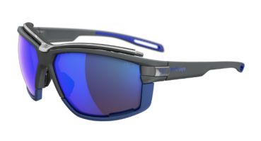 Sonnenbrille evil eye pathline air pro dark grey matt LST active bluemirror