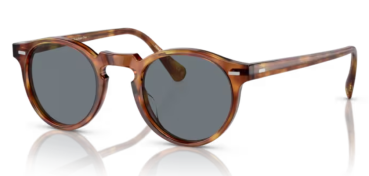 Sonnenbrille Oliver Peoples Gregory Peck Sun 1483R8 Lbr halbmatt/ blue photochromatic