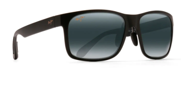 Sonnenbrille Maui Jim Red Sands 432-2M black matte/GREY