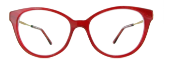 Sashee Schuster Vintage Acetat Tina Schmankerl rot