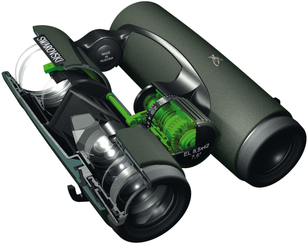 Fernglas Swarovski Optik EL 10x42 W B Swarovision FieldPro Paket