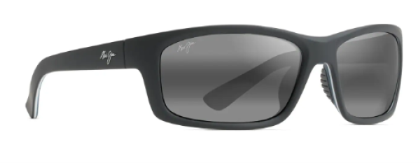 Maui Jim Kanaio Coast matte soft black with white and Blue