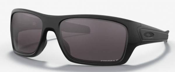 Sonnenbrille Oakley Turbine Prizm Grey Polarized,  Matte Black