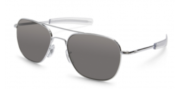 Lunettes de soleil American Optical Original Pilot Silver/Grey, polarisant 57/20